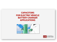 Capacitors for Electric Vehicle Battery Charger Applications
