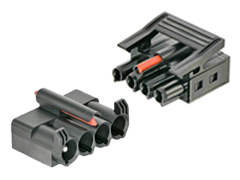 HARTING Han Board 3+PE PCB Power Connectors