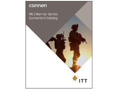 ITT Cannon MKJ Series Connectors Catalog PDF Cover Image