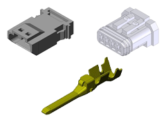 JAE MX19 Series Automotive Connectors