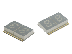 Kingbright 7-Segment 0.3in 2-Digit SMD Displays