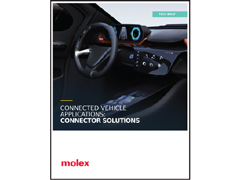 Molex Connected Vehicle Applications PDF Cover Image