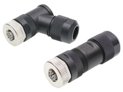 Molex Brad Micro-Change M12 Power L-Code Field Attachable Connectors
