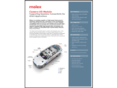 Molex Camera IO Module PDF cover image