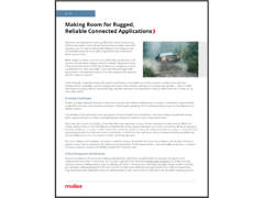 Molex Blog Making Room for Rugged Reliable Connected Applications