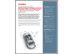 Molex Board to Board Connectors PDF 