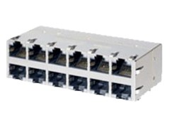 Molex PoE+ Enabled Gigabit Magnetic Jacks with LEDs