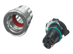 Phoenix Contact M12 Push-Pull PCB Housings