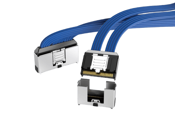 Samtec AcceleRate Slim Body Direct Attach Cable Assembly