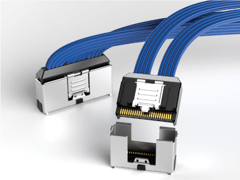 Samtec AcceleRate Slim Body Direct Attach Cable Assembly
