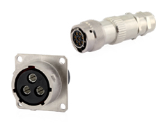 Souriau UTO - Metal IP68/69K Heavy-Duty Bayonet Connectors