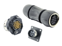 Souriau UTSX Series Plastic Circular Bayonet Connectors