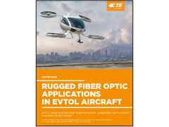 TE Connectivity Optical Flex Circuit/Fiber Optic Connectors