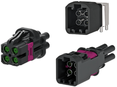 TE Connectivity MATE-AX Miniaturized Automotive Coaxial Connectors