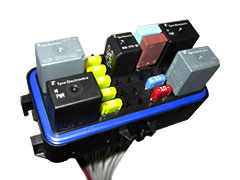 TE Connectivity 60-Way Sealed Power Distribution Fuse Blocks