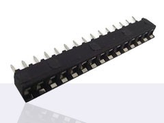 TE SIP Sockets (DIPLOMATE) Solder Tail Dual Leaf