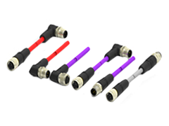 TE Connectivity M12 Fieldbus Cable Assemblies