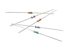 Yageo CFR and FCR Carbon Film Through-Hole Resistors