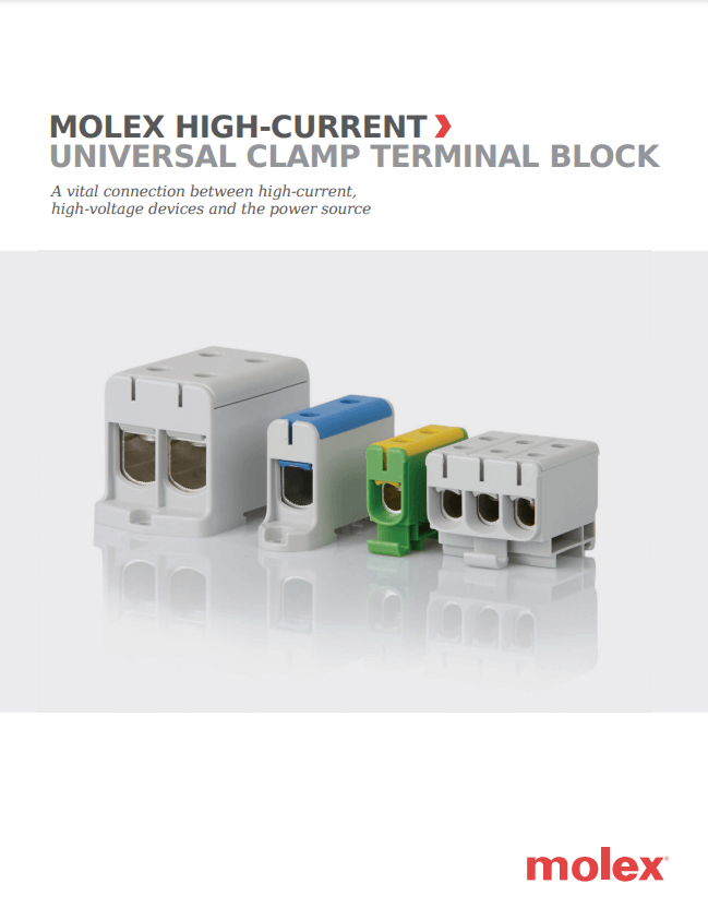 Molex Universal Clamp Blocks PDF cover