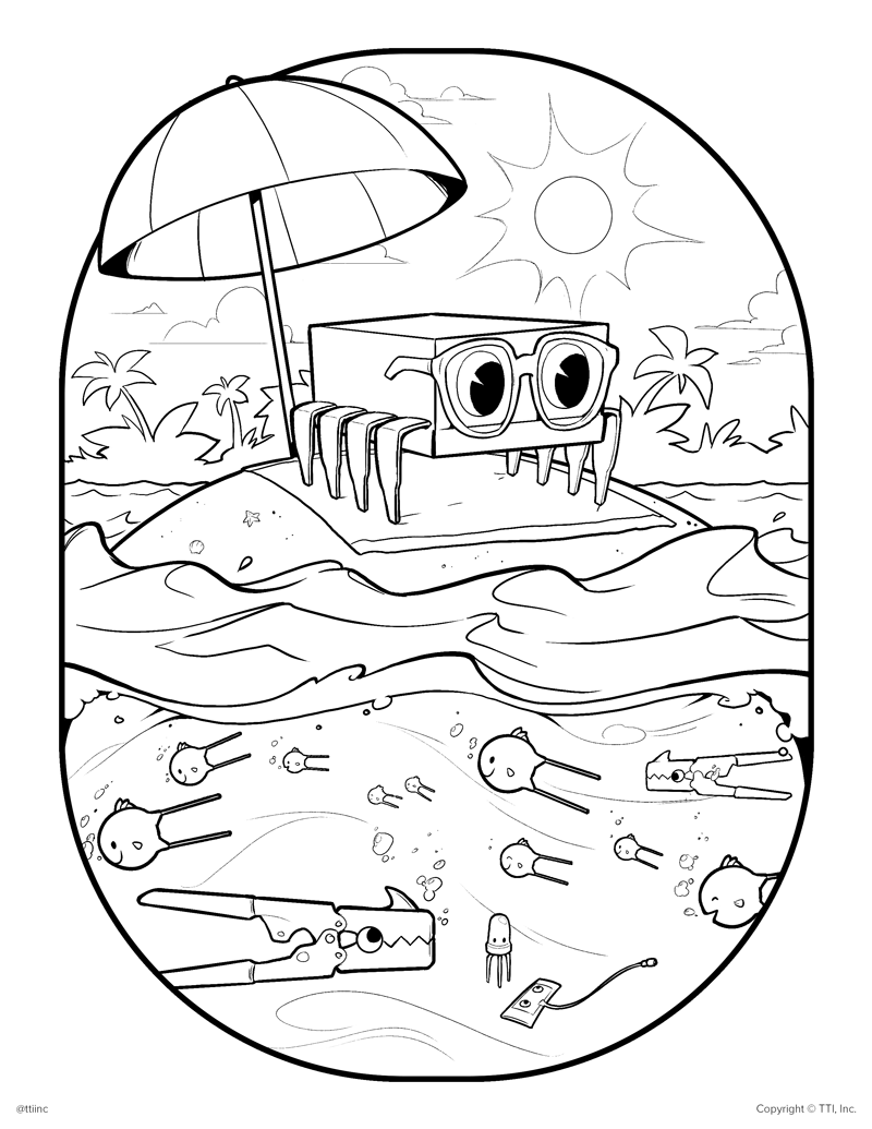 Pirate Day Coloring Page - 2021