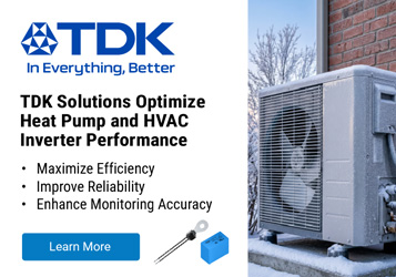 Ad: Explore TDK Heat Pump System Solutions