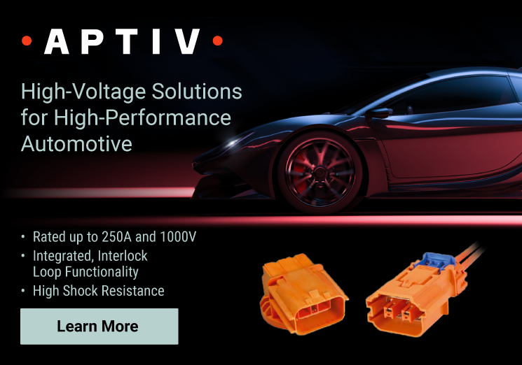 Ad: Aptiv - High Voltage Connector Solutions