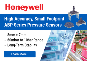 Ad: Honeywell - ABP Series Basic Board Mount Pressure Sensors Solutions