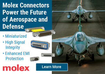 Ad: Explore Molex's Aerospace and Defense Solutions