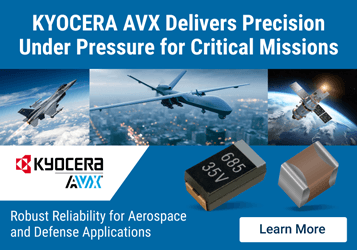 Ad: Explore Kyocera AVX's Aerospace and Defense Solutions