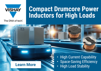 Ad: Explore Vishay's Drumcore Power Inductors