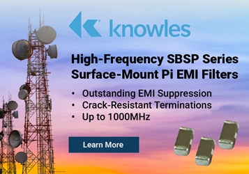 Ad: Explore Knowles EMI Filters