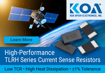 Ad: Explore KOA Speer's TLRH Series Current Sense Resistors