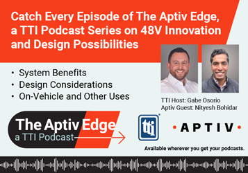 Ad: Listen to Aptiv's 48V Architecture Podcast Series