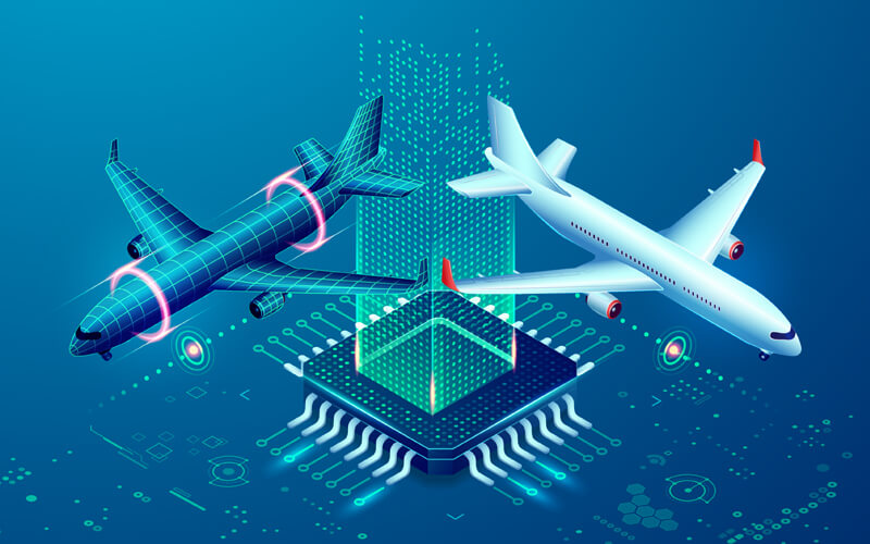 Digital Twin technology supports aviation industries