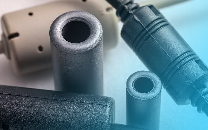 Three Ferrite bead inductors